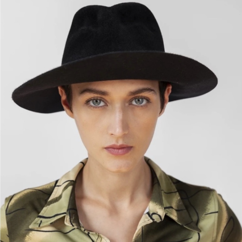 Clyde Brown Women's wool felt Hat